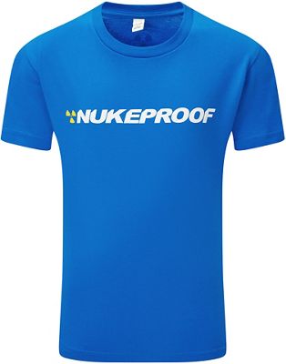 Nukeproof Youth Casual Signature Tee 2022 - Bright Blue - 9-10 years, Bright Blue